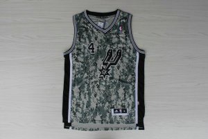 Maillot De Basket San Antonio Spurs Danny Vert 4 New Pattern Camouflage